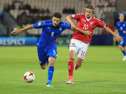 Chùm ảnh: U21 Italia giành 3 điểm trọn vẹn ngày ra quân