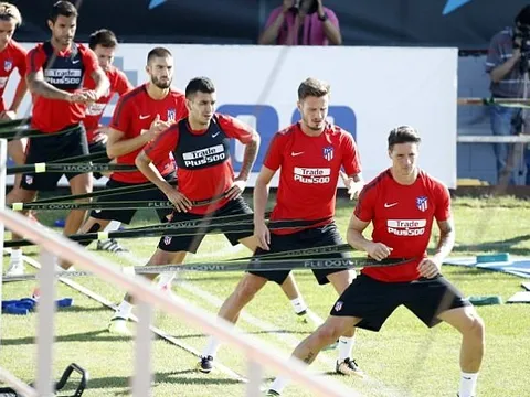 Atletico miệt mài rèn quân trước ngày mở màn La Liga