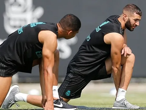 Buổi tập đầu tiên vắng bóng Ronaldo của Real Madrid