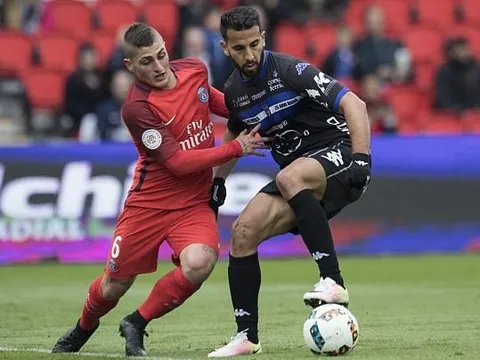 Chùm ảnh: Cavani lập cú đúp, PSG đại thắng 5 sao trước "nhược tiểu"