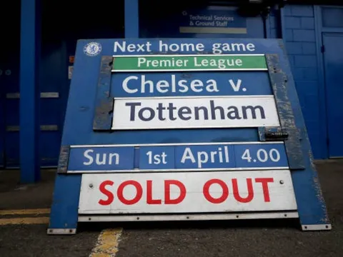 Đại chiến Chelsea - Tottenham thông báo cháy vé
