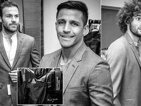 Dàn sao Man Utd diện vest lịch lãm trước CK FA Cup