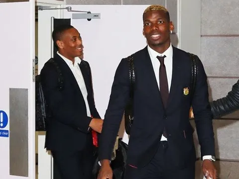 Dàn sao Man Utd tươi tắn trở về sau chiến công trên đất khách