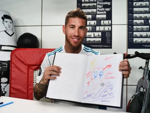 Dàn sao Real Madrid gây cười với màn tự họa bản thân