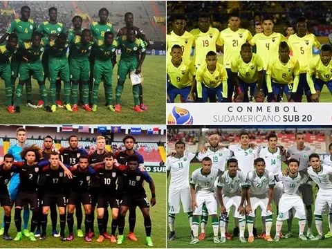 Danh sách cầu thủ bảng F World Cup U20: Ba Á quân và một Nhà vô địch