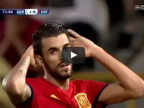 Dani Ceballos chơi rất hay trước U21 Đức