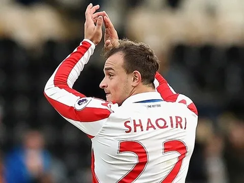 Darren Fletcher ví Shaqiri tài năng như Messi