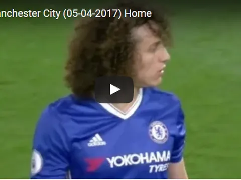 David Luiz chơi nổi bật trong trận với Man City