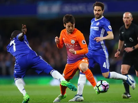 David Silva chơi đầy nỗ lực trước Chelsea