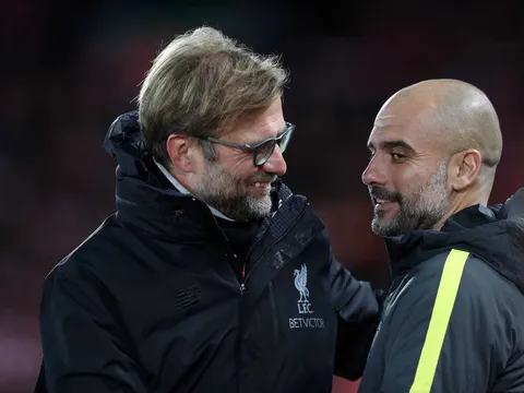 Klopp bất ngờ ca ngợi Pep, ví Man City mạnh như 'sấm sét'