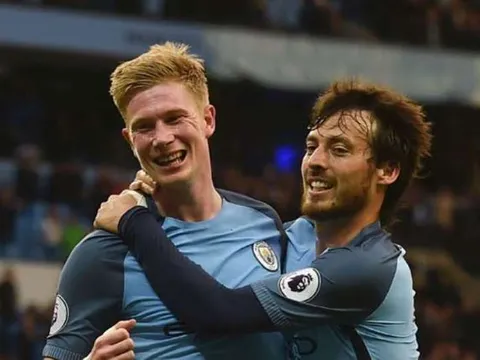 De Bruyne đi vào lịch sử Man City
