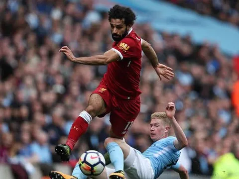 De Bruyne giương cờ trắng trước Salah