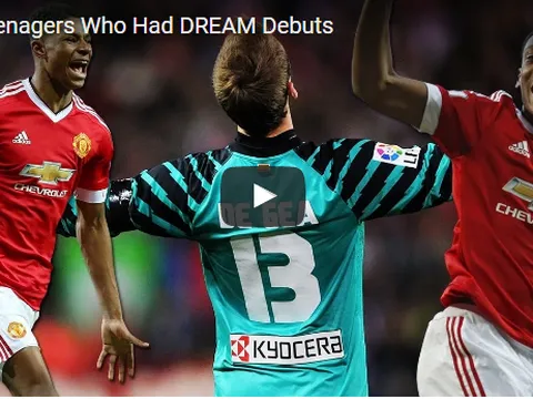De Gea, Rashford,... và 10 sao tuổi teen từng ra mắt ấn tượng nhất