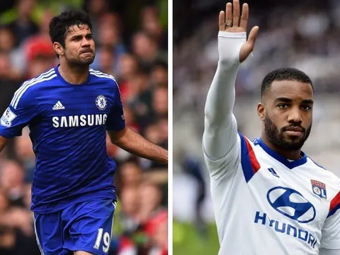 Để mất Lacazette, Atletico quyết tái hợp Costa