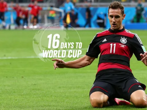 ĐẾM NGƯỢC 16 ngày World Cup: Miroslav Klose và kỉ lục vĩ đại