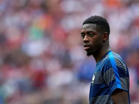 Dembele cười lớn khi được hỏi về Arsenal, fan Pháo thủ 'mất mặt'