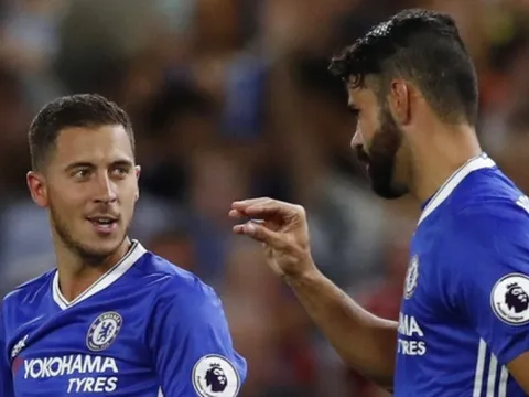 Diego Costa đã chia tay đồng đội ở Chelsea