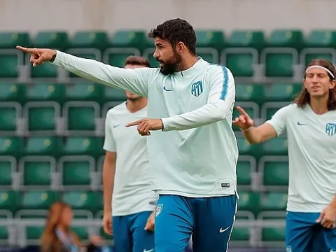 Diego Costa mách nước đồng đội cách sút tung lưới Real Madrid