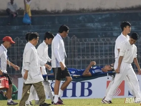 Điểm tin bóng đá Việt Nam sáng 5/6: Trung vệ Quảng Nam FC đi cấp cứu vì bị thụt lưỡi