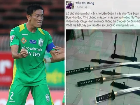 Điểm tin bóng đá Việt Nam tối ngày 14/06: XSKT Cần Thơ trả lời VFF vụ Chí Công “dọa xử” trên MXH
