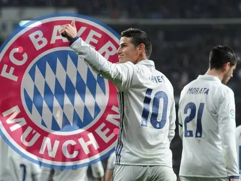 Điểm tin tối 11/07: Bayern mượn thành công James; Man Utd bỏ cuộc vụ Bakayoko