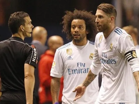 Dính thẻ đỏ, Sergio Ramos 'chê' trọng tài La Liga