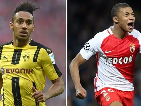 Đọ tài tốc độ Aubameyang vs Kylian Mbappe