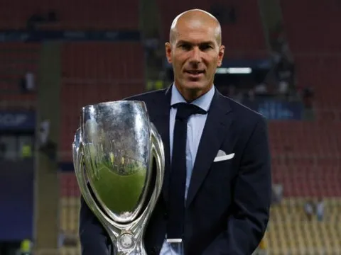 Đoạt Siêu cúp, Zidane vẫn chỉ đứng thứ 4 trong lịch sử Real