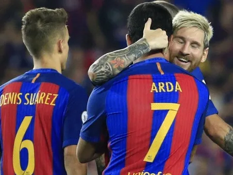Đội hình kết hợp Barca - Alaves: 3-4-3 và tam tấu M.A.N