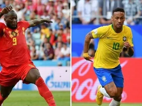 Đội hình kết hợp Brazil - Bỉ: Siêu hàng công hủy diệt ngân hà!