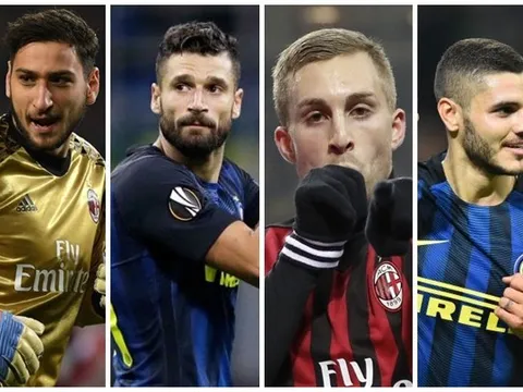 Đội hình kết hợp Milan & Inter: Nerazzurri chiếm ưu thế