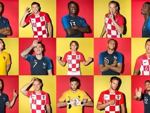Đội hình kết hợp Pháp - Croatia: Mandzukic đánh bại Giroud