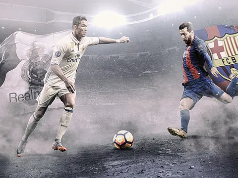 Đội hình kết hợp đại chiến El Clasico: "Dải ngân hà" trong mơ