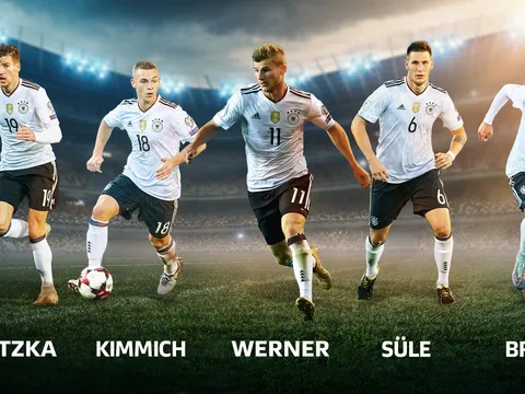 Đội hình những tân binh World Cup của tuyển Đức khủng cỡ nào?