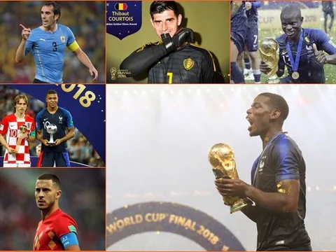 Đội hình tiêu biểu World Cup 2018: Không có chỗ cho "Vua phá lưới"