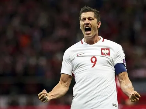 Đội tuyển Ba Lan công bố đội hình dự World Cup: Siêu tiền đạo Robert Lewandowski