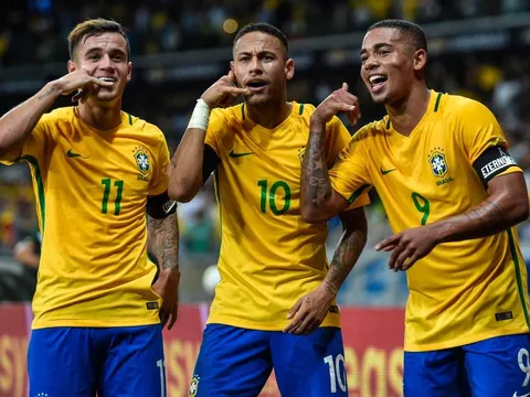 Đội tuyển đắt giá nhất tại World Cup 2018: Brazil chẳng lọt nổi top 3