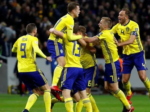 Đội tuyển Thụy Điển không có Ibrahimovic vẫn đáng gờm