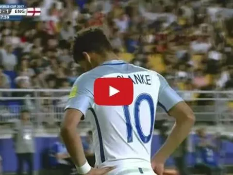 Dominic Solanke chơi rất hay trước Venezuela (chung kết U20 World Cup)