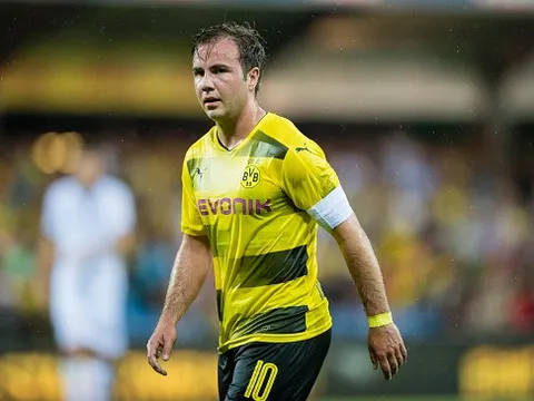 Dortmund lại thua trên đất Châu Âu trong ngày Gotze mang băng thủ quân