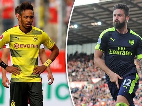 Dortmund quyết chiêu mộ Giroud