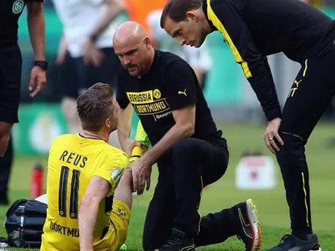 Dortmund xác nhận chấn thương nghiêm trọng của Marco Reus