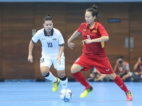 ĐT Futsal nữ Việt Nam thua đau trước người Thái