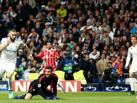 Dư âm Real Madrid - Bayern Munich: Khi Ronaldo và Benzema "đổi vai"