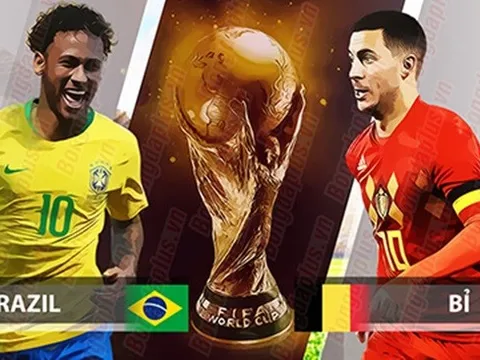 DỰ ĐOÁN và tỉ lệ cược: Brazil - Bỉ