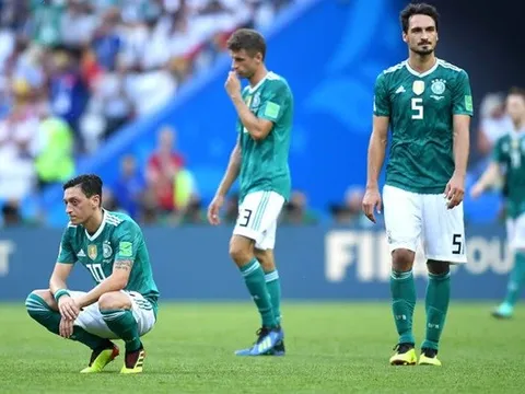Đức bẽ bàng rời World Cup: Nỗi hổ thẹn của những ngôi sao