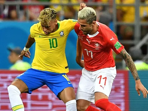 Đụng đến Neymar, sao Thụy Sĩ bị fan Brazil dọa "chơi khô máu"