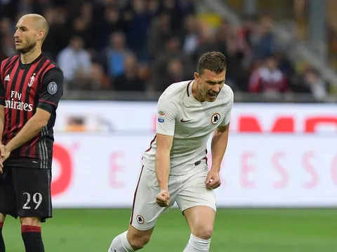 Dzeko phá kỷ lục tồn tại hơn 80 năm tại AS Roma
