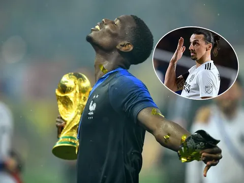 Ibrahimovic ngả mũ trước màn trình diễn của Pogba trong trận chung kết