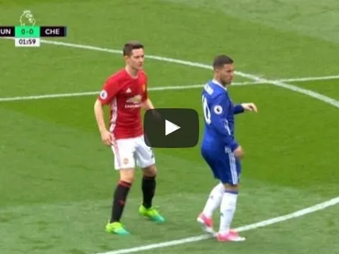 Eden Hazard bị Man United phong tỏa như thế nào?